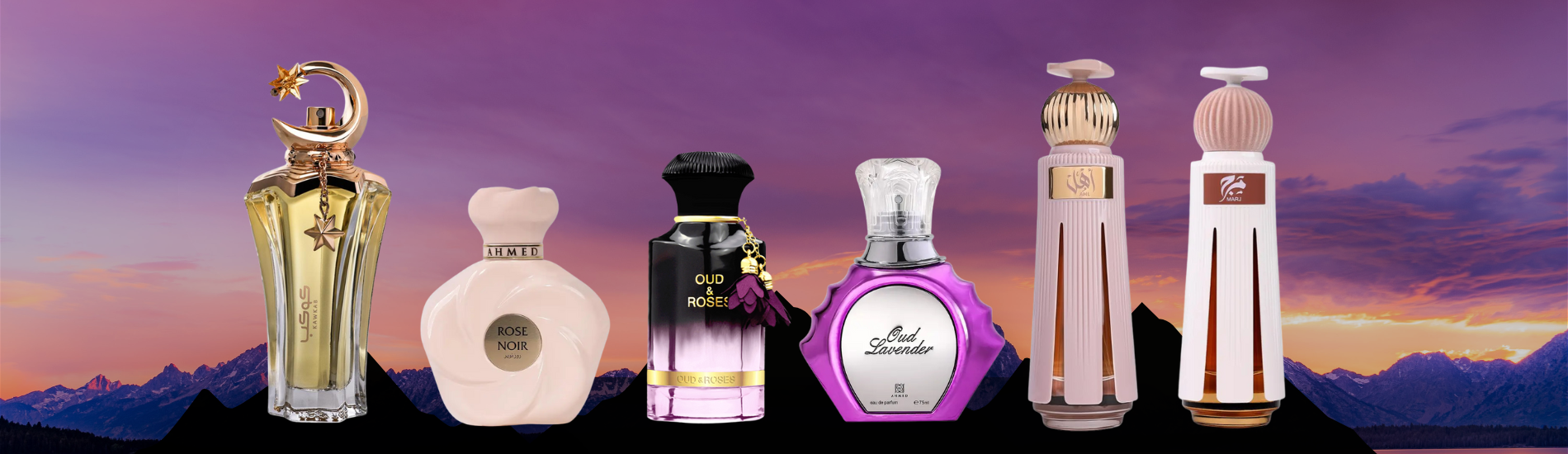 Luxury Perfumes from Ahmed Al Maghribi